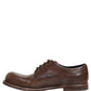 Brown Leather Derby Dress Men Formal Shoes