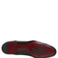 Black Crystals Embellished Men Derby Shoes