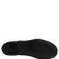 Black Leather Men Derby Dress Formal Shoes