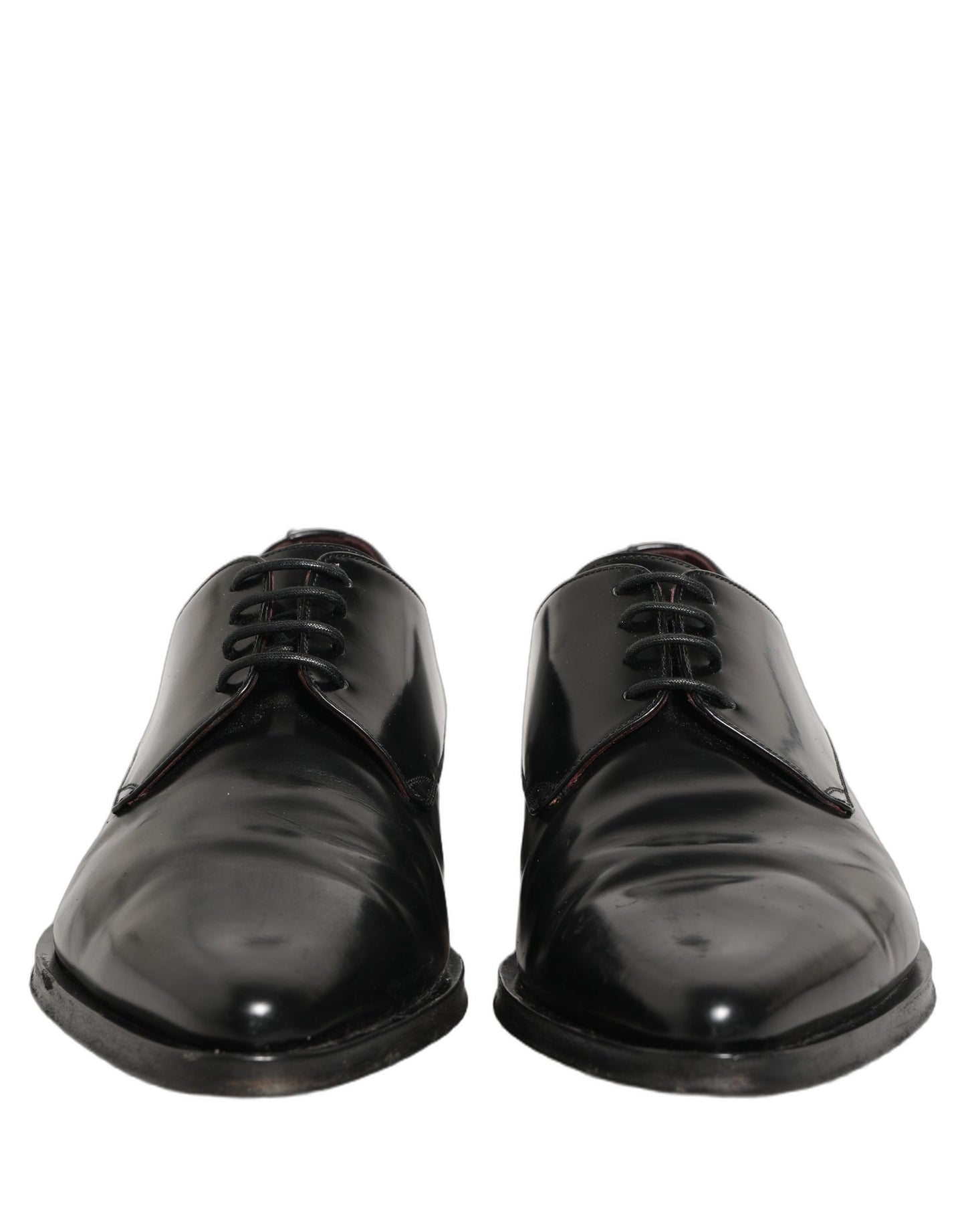 Black Leather Men Derby Dress Formal Shoes