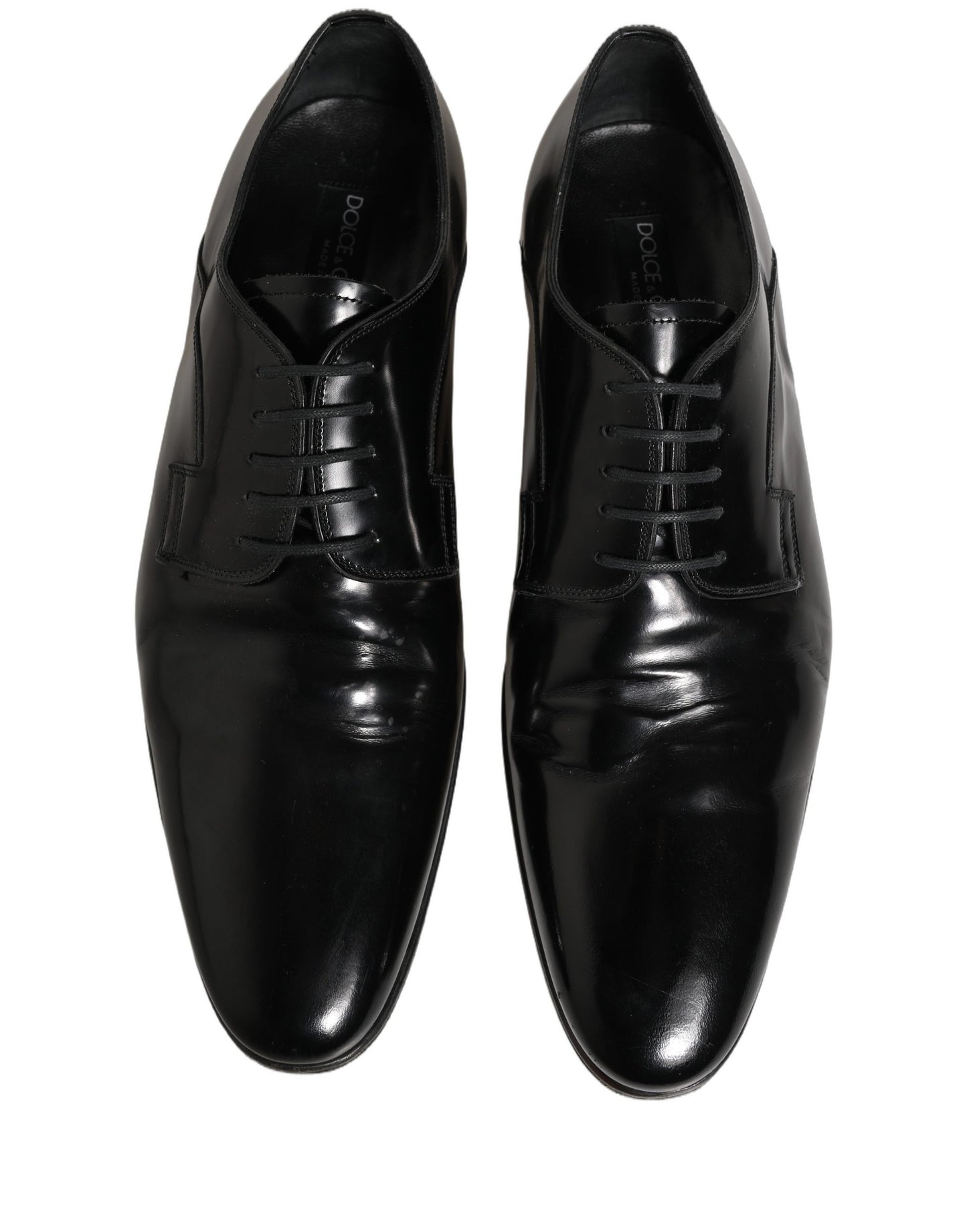 Black Leather Men Derby Dress Formal Shoes