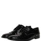 Black Leather Men Derby Dress Men Formal Shoes