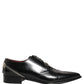 Black Leather Men Derby Dress Formal Shoes