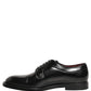 Black Leather Derby Dress Men Formal Shoes