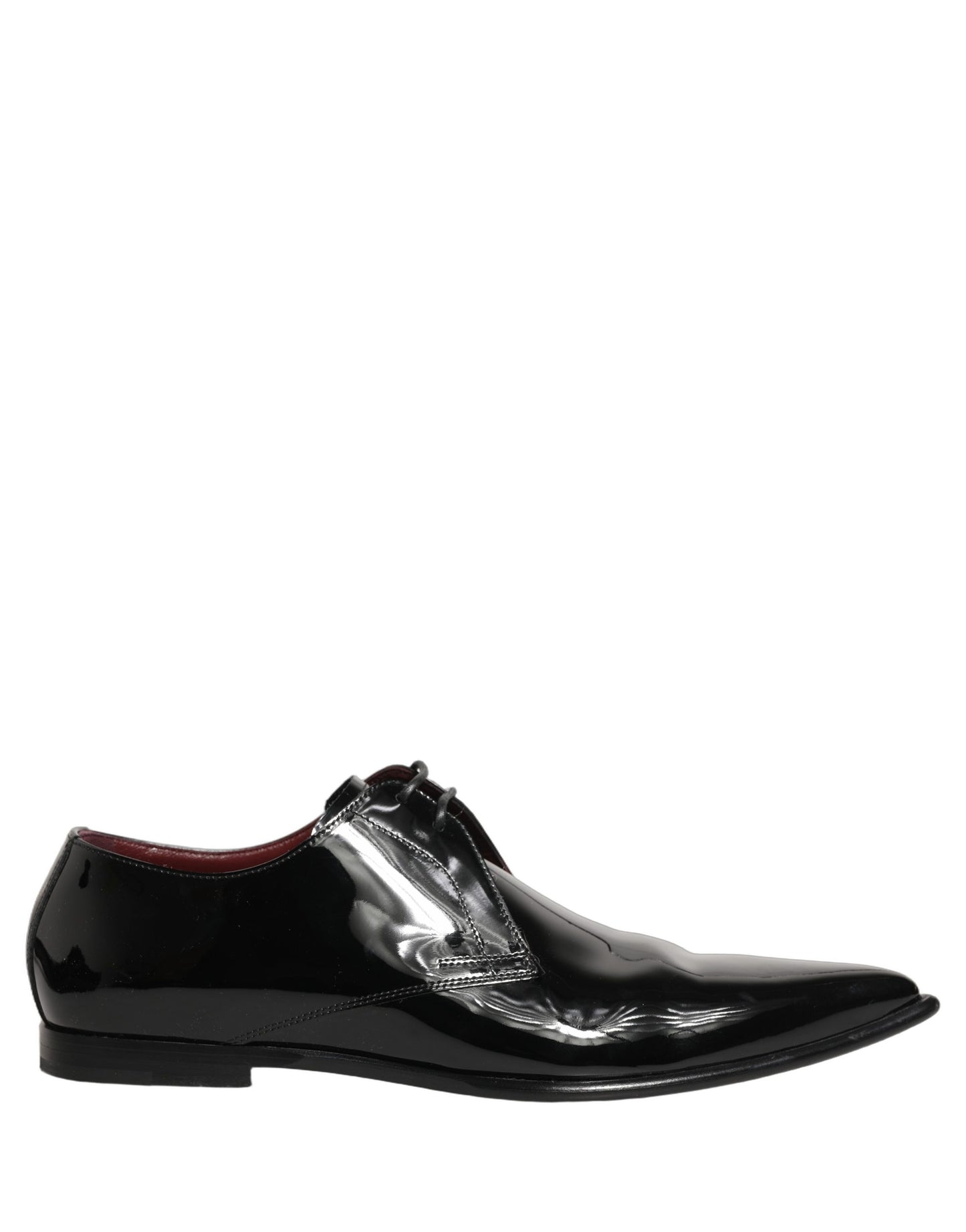 Black Leather Men Derby Dress Formal Shoes