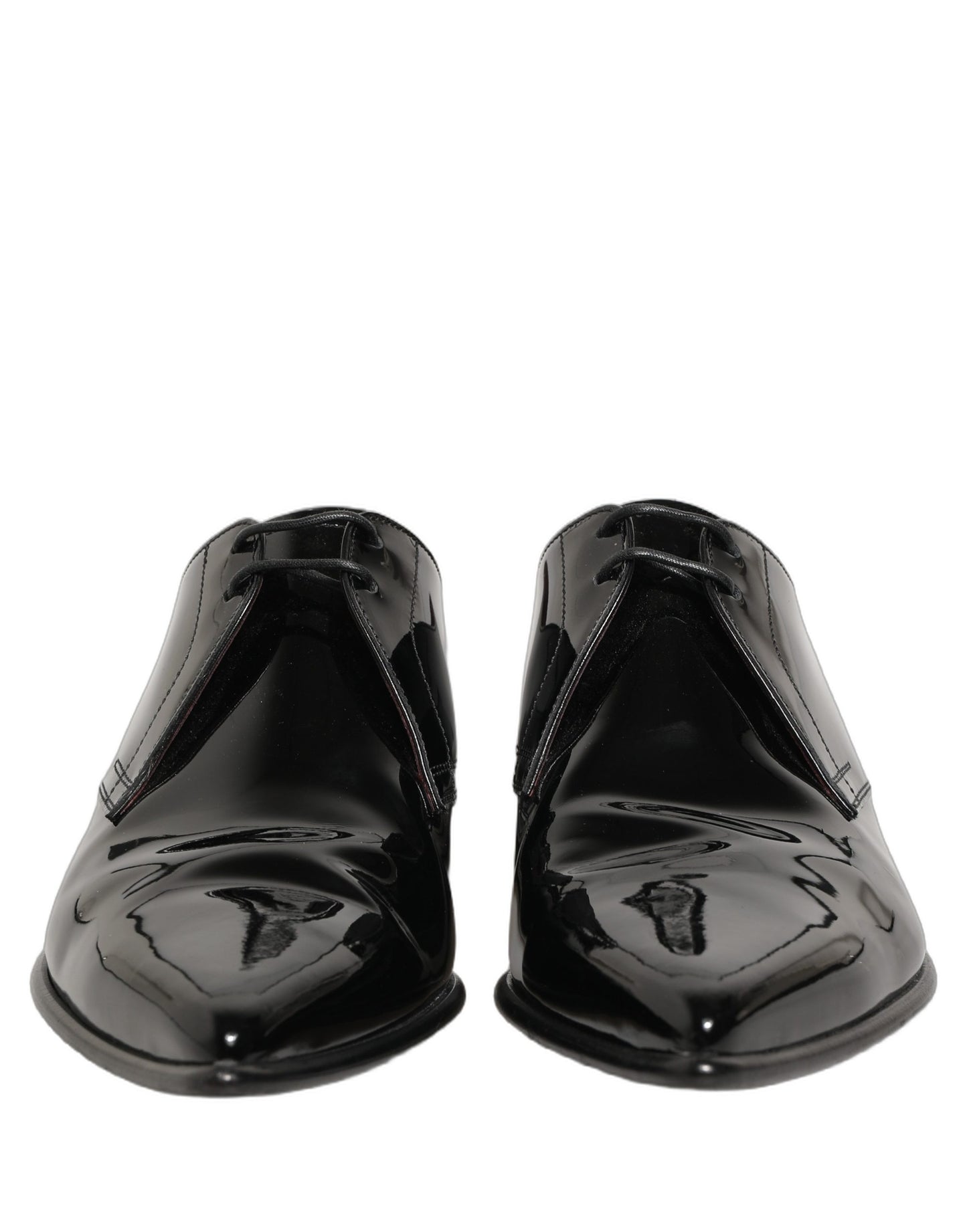 Black Leather Men Derby Dress Formal Shoes