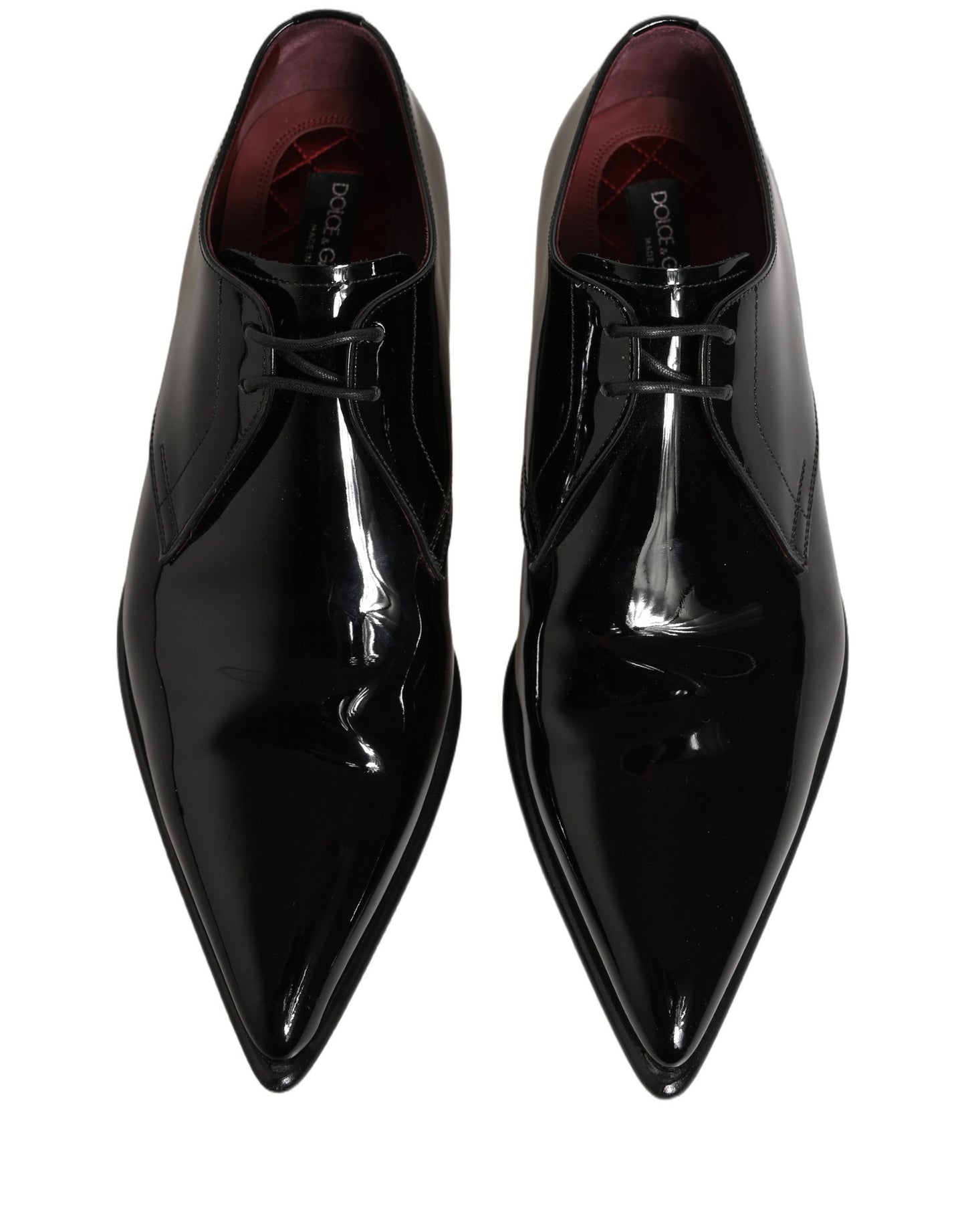 Black Leather Men Derby Dress Formal Shoes