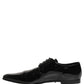 Black Leather Derby Dress Men Formal Shoes