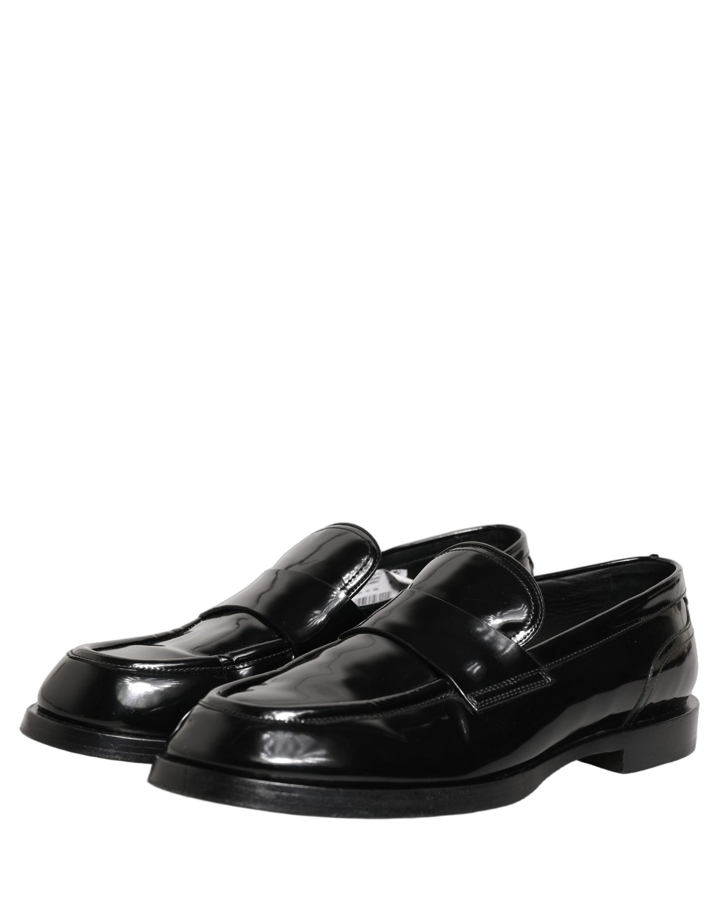 Black Leather Formal Men Dress Loafers Shoes