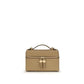 Beige Calf Leather Bos Taurus Handbag