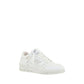 White Calf Leather Bos Taurus Athletic Sneakers