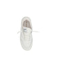 White Calf Leather Bos Taurus Athletic Sneakers