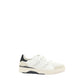 White Calf Leather Bos Taurus Athletic Sneakers