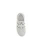 White Calf Leather Bos Taurus Sneakers