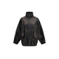 Black Lamb Ovis Aries Aries Leather Jacket