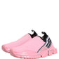 Pink Slip On Low Top Sorrento Sneakers Shoes