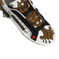 White Gold Studded Portofino Sneakers Shoes