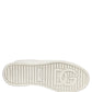White Leather Logo Plaque Low Top Sneakers Shoes