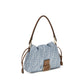 Blue Cotton Shoulder Bag