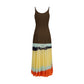 Multicolor Viscose Casual Dress