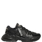Black Airmaster Low Top Sneakers Shoes