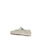 White Calf Leather Bos Taurus Ballet Flats