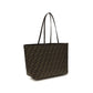 Brown Fabric Shoulder Bag