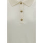 White Wool Oves Aries Polo Shirt