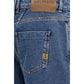 Blue Cotton Jeans Denim