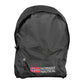 Black Polyester Men's Backpack