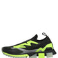 Black Green Sorrento Low Top Sneakers Shoes