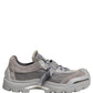 Gray Airmaster Panelled Low Top Men Sneakers Shoes