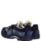 Blue Airmaster Panelled Low Top Denim Sneakers Shoes