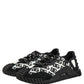 Black Logo Lace Up Low Top NS1 Men Sneakers Shoes