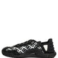 Black Logo Lace Up Low Top NS1 Men Sneakers Shoes