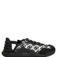 Black Logo Lace Up Low Top NS1 Men Sneakers Shoes