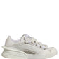 White Leather Portofino Space Sneakers Shoes