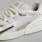 White Leather Portofino Space Sneakers Shoes