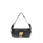 Black Calf Leather Bos Taurus Shoulder Bag
