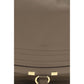 Beige Calf Leather Bos Taurus Shoulder Bag