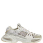 White Airmaster Mesh Low Top Sneakers Shoes