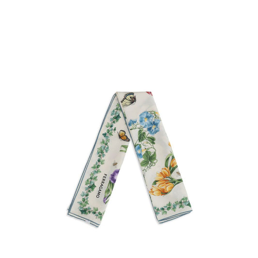 Multicolor Silk Scarf