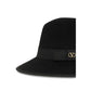 Black Cotton Fedora