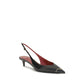 Black Calf Leather Bos Taurus High Heel Pumps