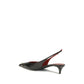 Black Calf Leather Bos Taurus High Heel Pumps