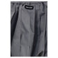 Gray Polyester Mini Skirt