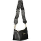 Nero Polyurethane Women's Bag with Adjustable Shoulder Strap