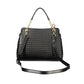 Black Polyurethane Womens Bag