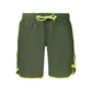 Green Polyamide Men's Shorts