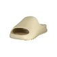 Beige Polyurethane Men's Slipper